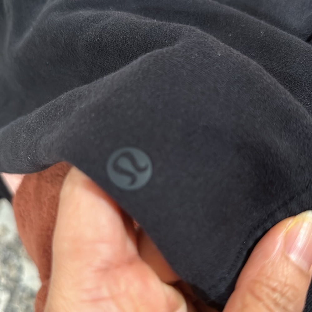 Lululemon All Yours Hoodie *Terry in Black Size 6 - Picture 6 of 8